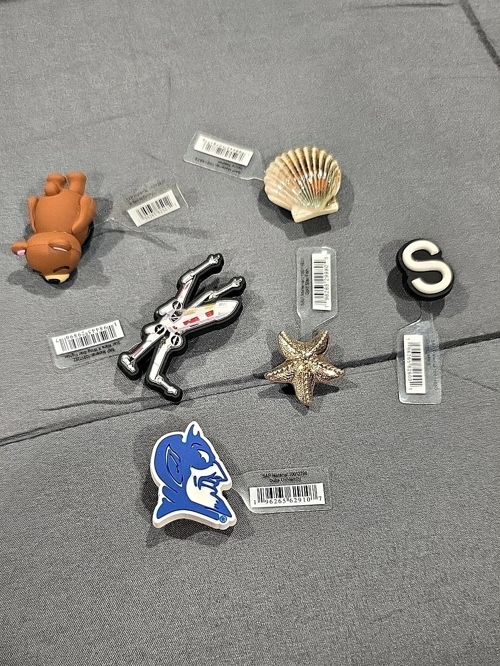 Crocs Jibbitz Shoe Charms Assorted Lot of 6